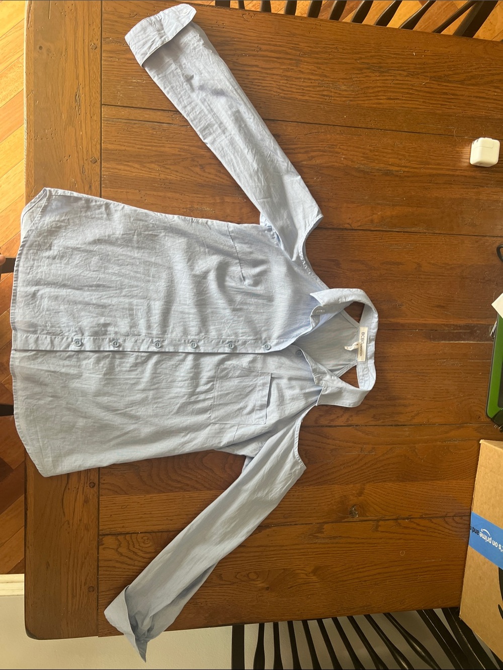 BCBGeneration Light Blue Button-Down Shirt